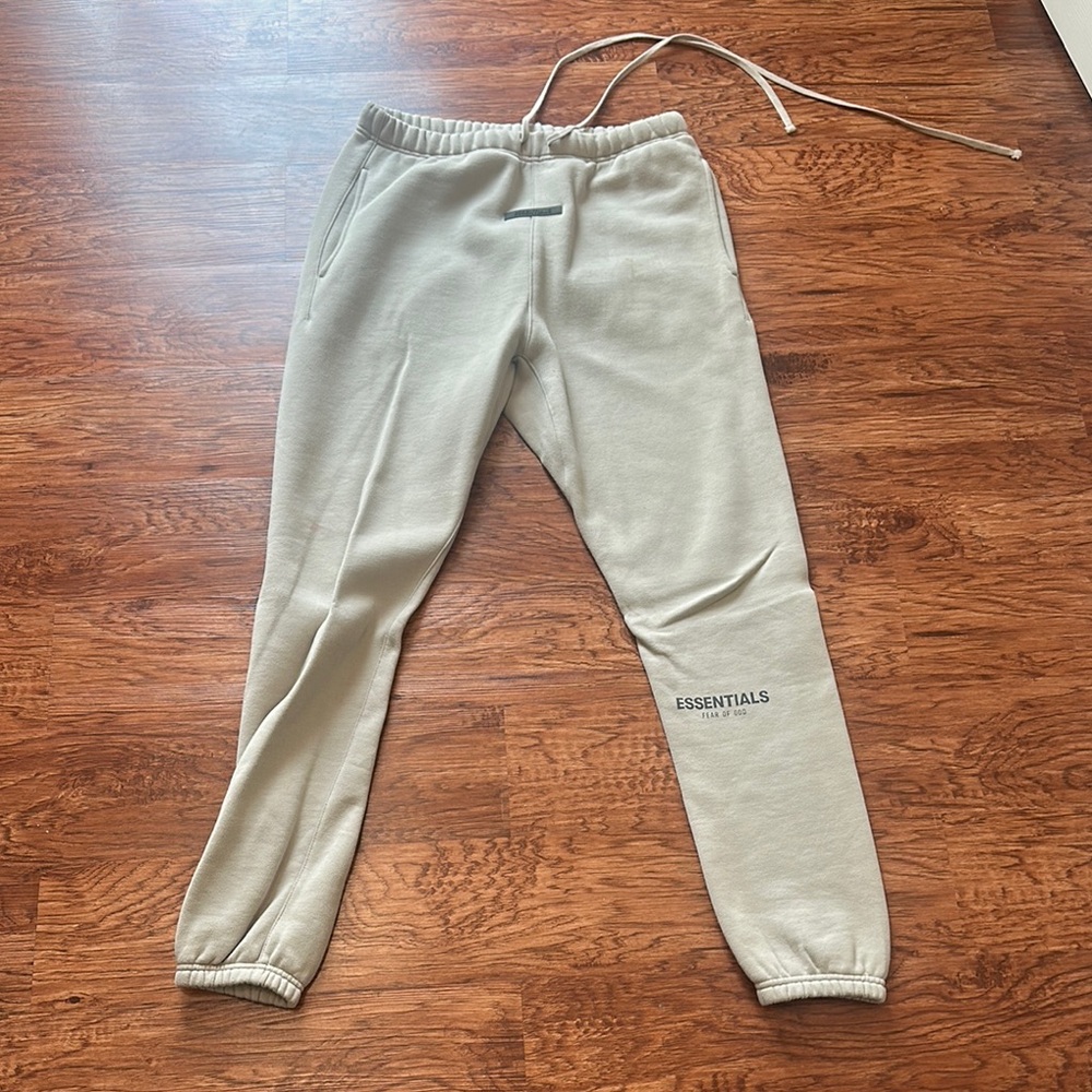 Essentials Soft Gray Joggers